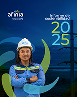 Informe de Sostenibilidad 2025: Afinia filial del Grupo EPM