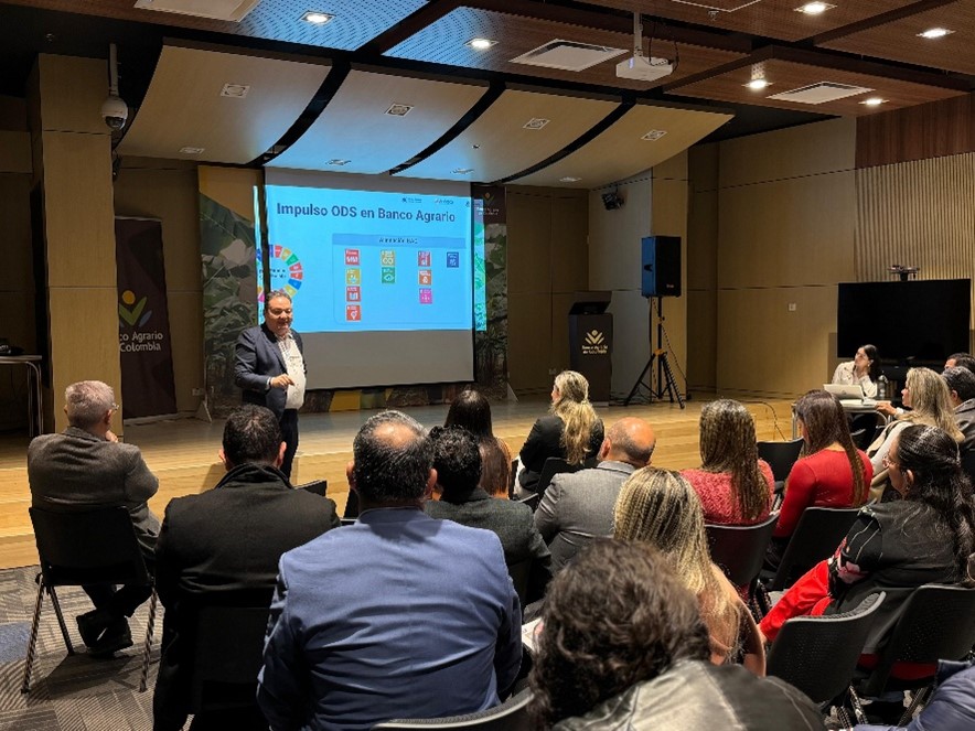 Pacto Global Red Colombia acompaña al Banco Agrario en la integración de los ODS en su estrategia Pacto Global Red Colombia acompaña al Banco Agrario en la integración de los ODS en su estrategia