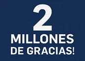 ¡2 millones de gracias!  El sitio web de Pacto Global Red Colombia supera  2 millones de interacciones en solo seis meses