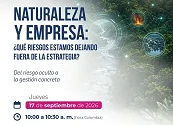¿QUÉ RIESGOS DE LA NATURALEZA ESTÁ DEJANDO POR FUERA SU EMPRESA?